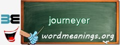 WordMeaning blackboard for journeyer